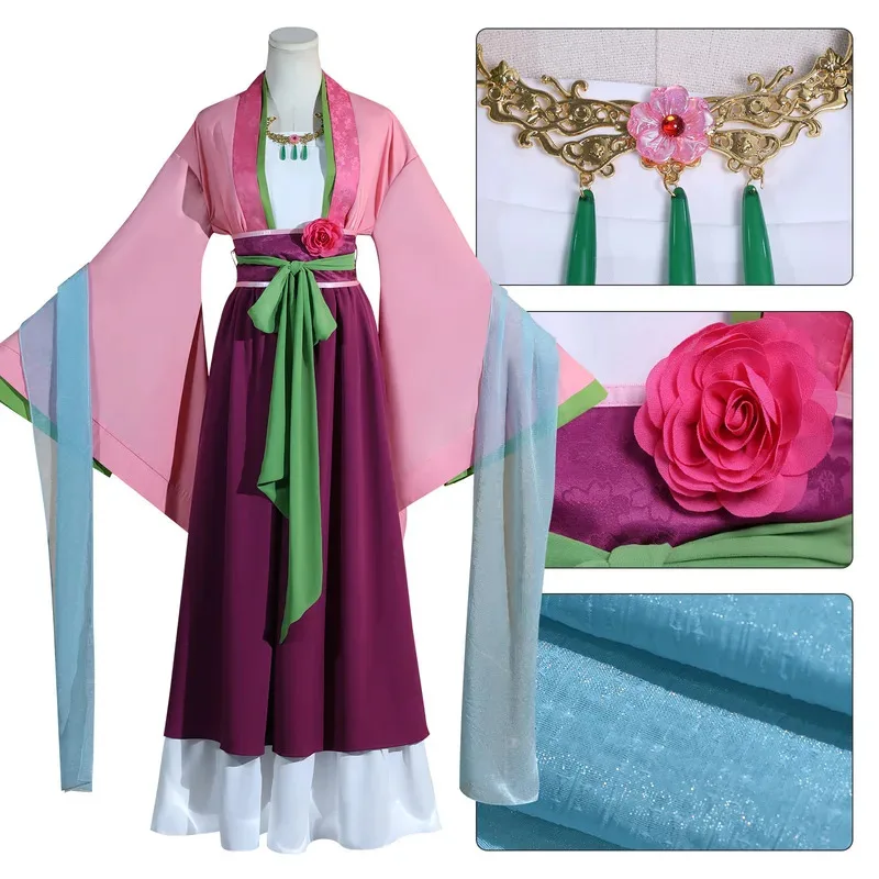 

Maomao Cosplay Anime Kusuriya no Hitorigoto 2 Costume Wig The Apothecary Diaries Season 24;v'5,f;6.j;8'