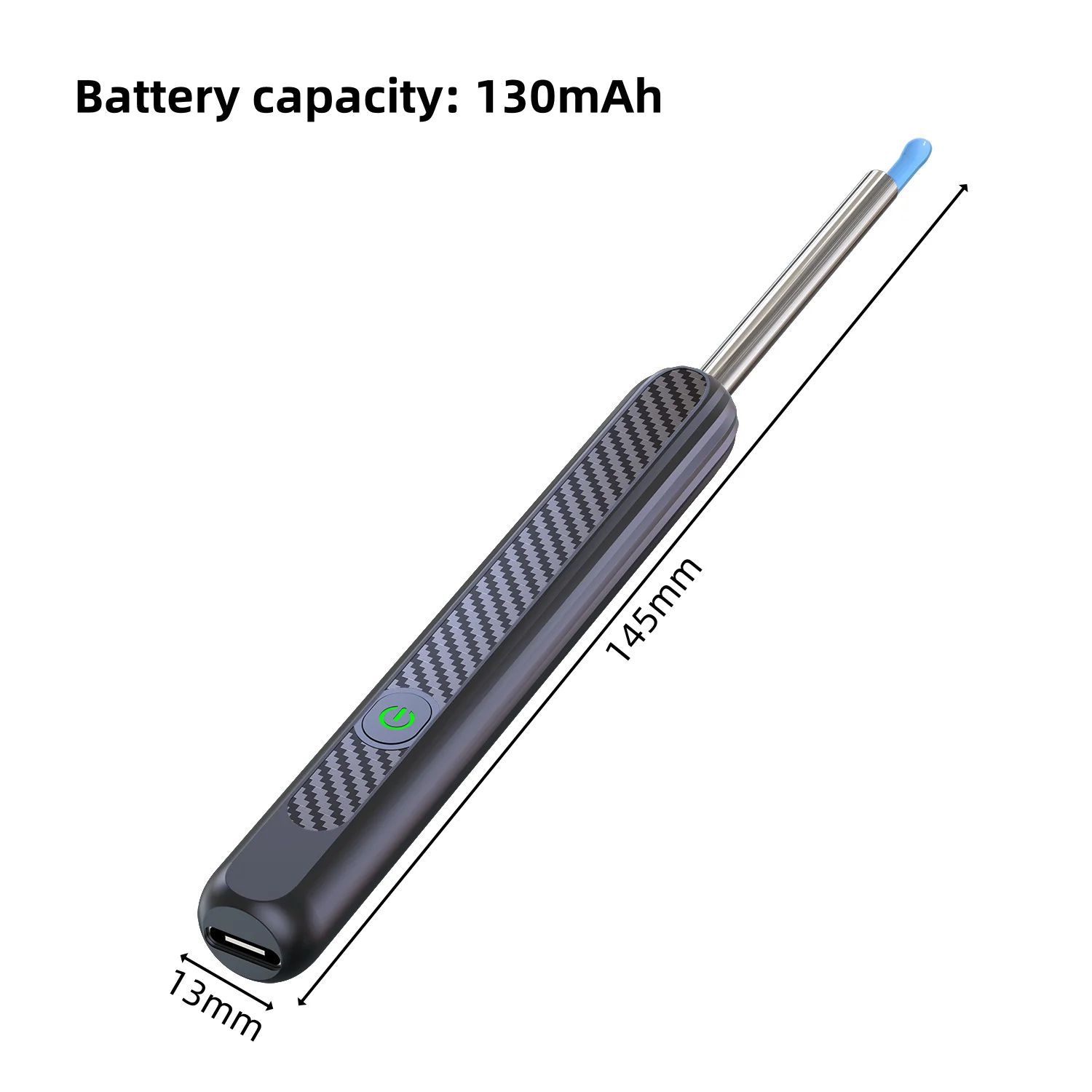 أداة إزالة شمع الأذن لإزالة شمع الأذن، منظف قناة الأذن مع كاميرا 1080 بكسل، كاميرا الأذن لنظام iOS وAndroid