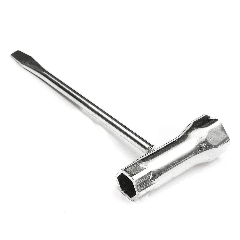 Spark Plug Socket Wrench 13mm & 19mm Stainless Steel Spanner for Gasoline Chainsaw and Brush Cutter