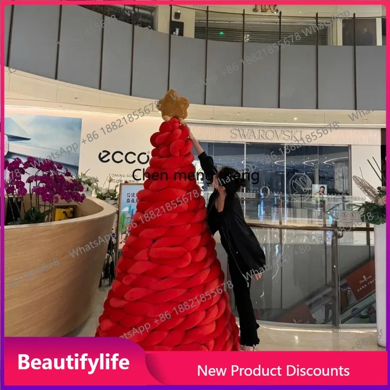 

A48 Рождественское украшение, креативная рождественская елка своими руками, фоточасы в магазине, полная специальная атмосфера