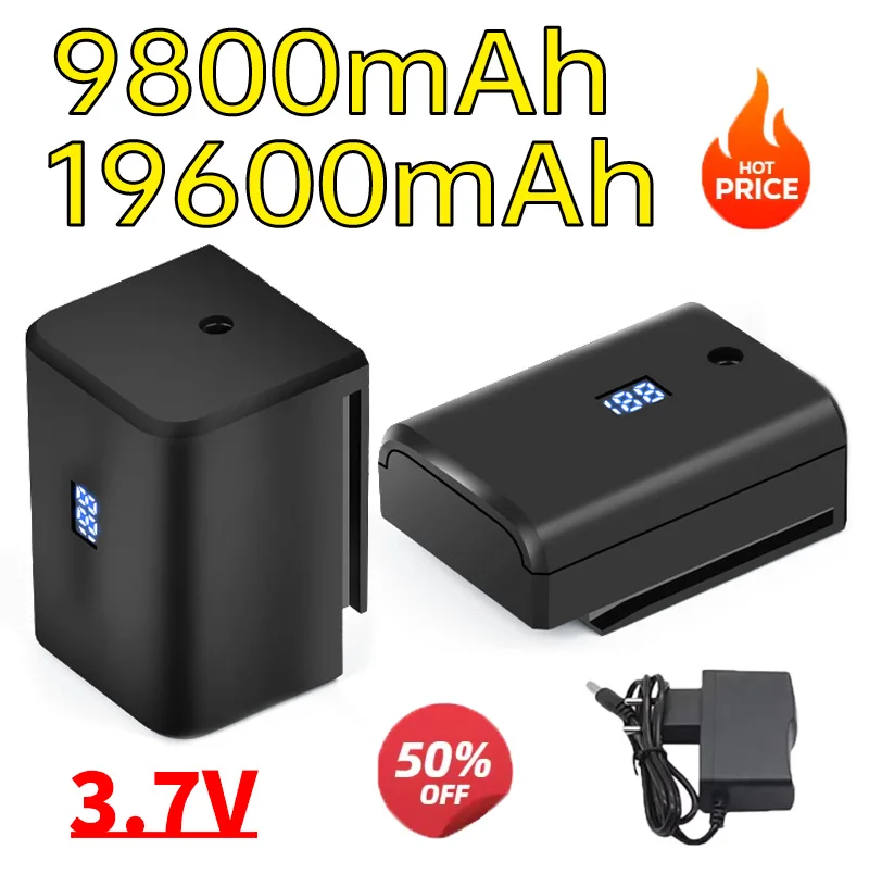 Large Capacity 19600mAh Rechargeable Laser Level Battery for Levelling 3D 8/12/16 Line Powerful Green Accessories Building Tools