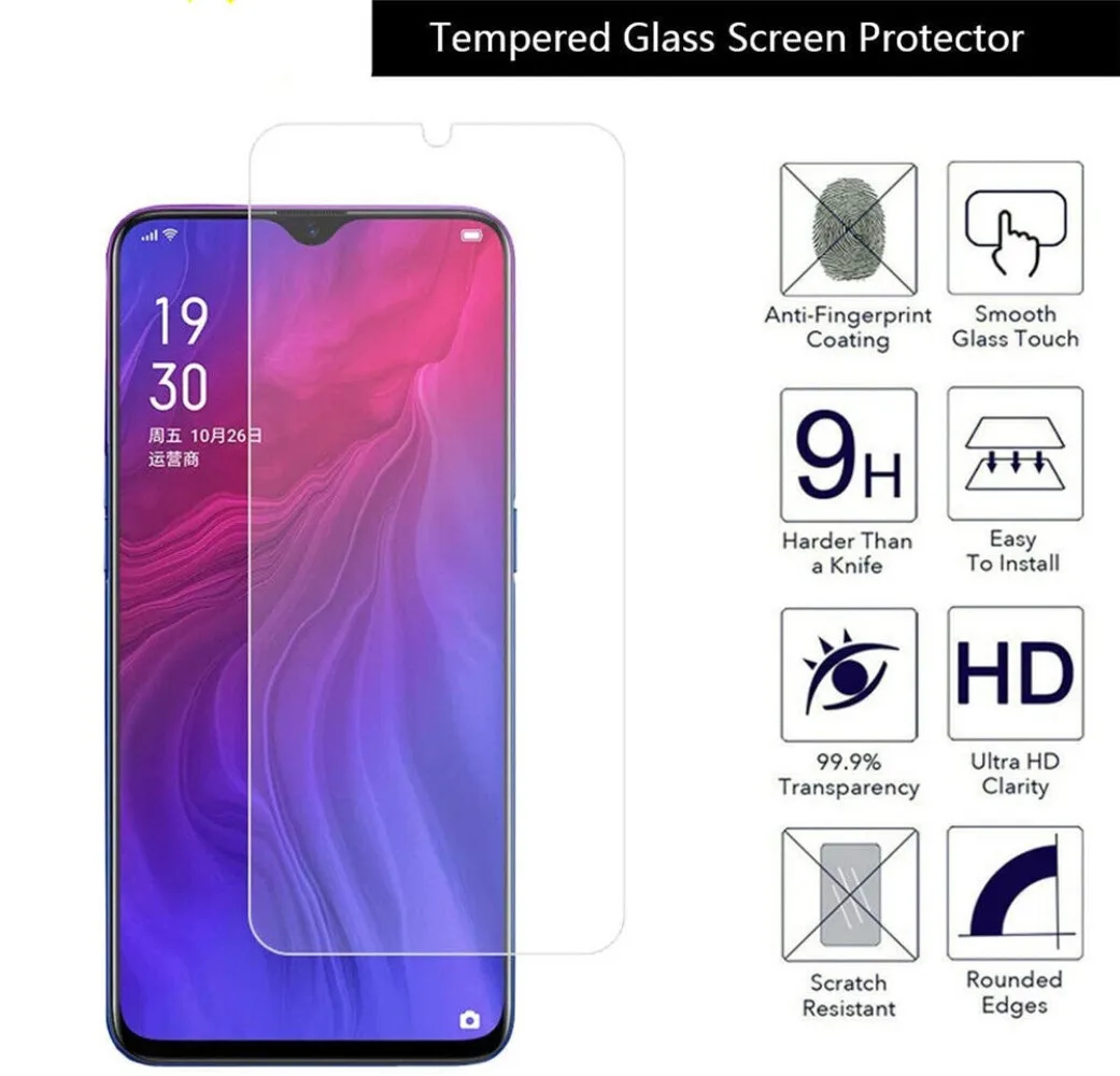 Противоударное закаленное стекло для Samsung Galaxy F41 A20 A32 M21s A33 M31 A40S A30S, защита экрана, закаленное противоударное стекло
