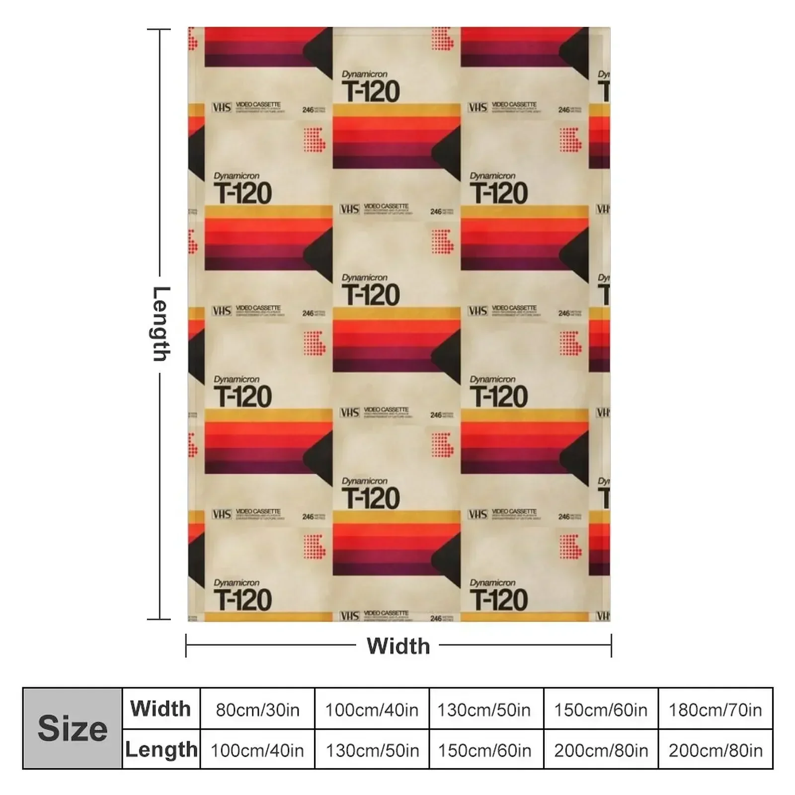 VHS Cassette 80s Throw Blanket Luxury Thicken Winter beds anime Blankets Sofas Of Decoration Vintage Soft Beds Blankets