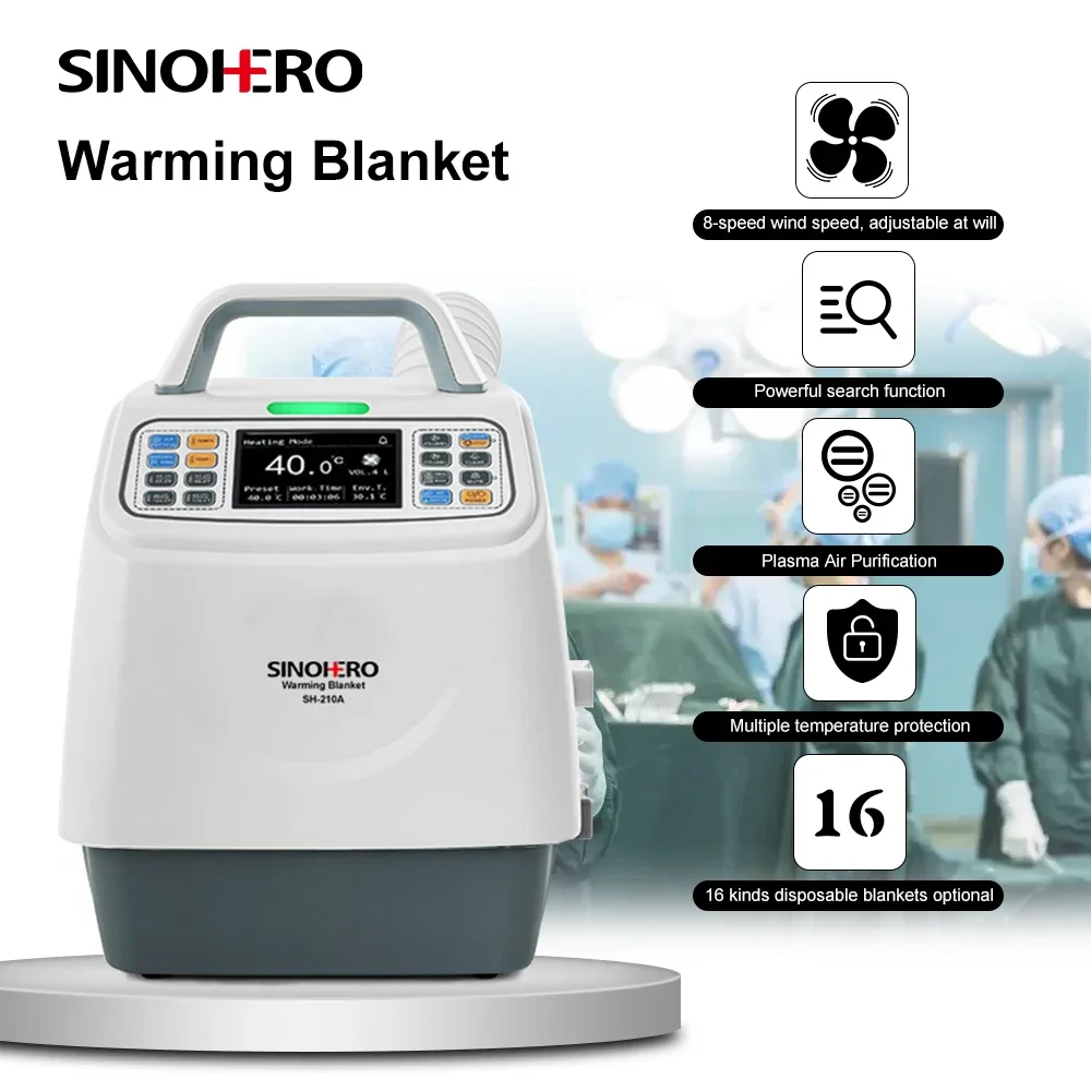 

SH-210A Warming Heating Blanket Patient Warming Machine Medical Equipment for Human / Vet