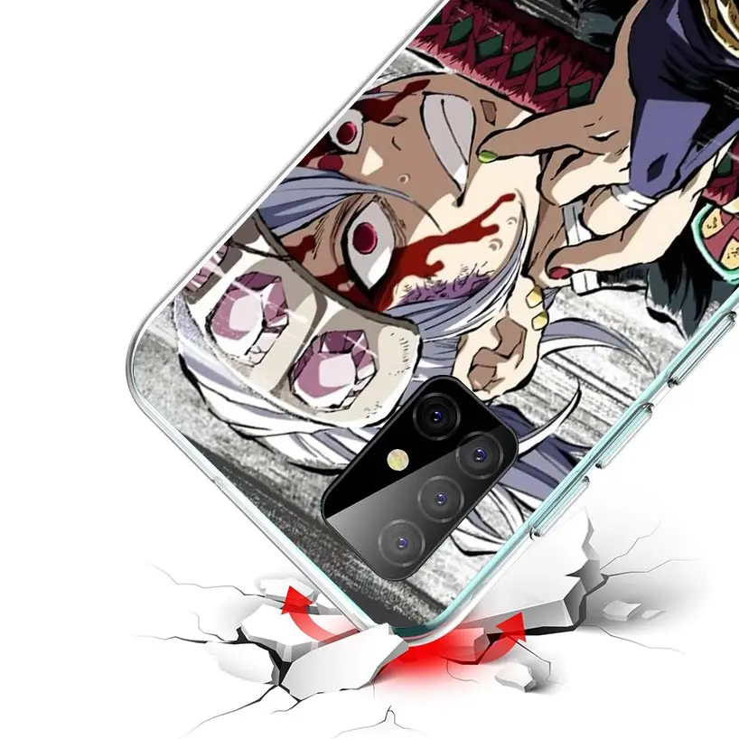 Demon Slayer Uzui Tengen Cover per telefono per Samsung Galaxy A15 A14 A13 A12 A55 A54 A53 A52 A35 A34 A33 A32 A25 A24 A23 A22 A04