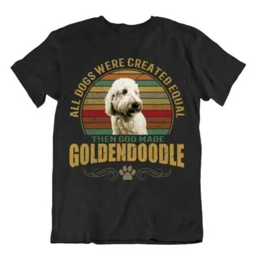 Goldendoodle Perro Camiseta Lindo Fresco Regalo Para Mascota Amantes Mejor Amigo