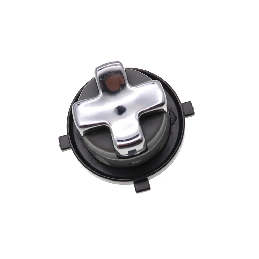 1PCS Original New Version Rotating Dpad Button Chrome Silver Transforming D-Pad Button for Xbox 360 Wireless Controller