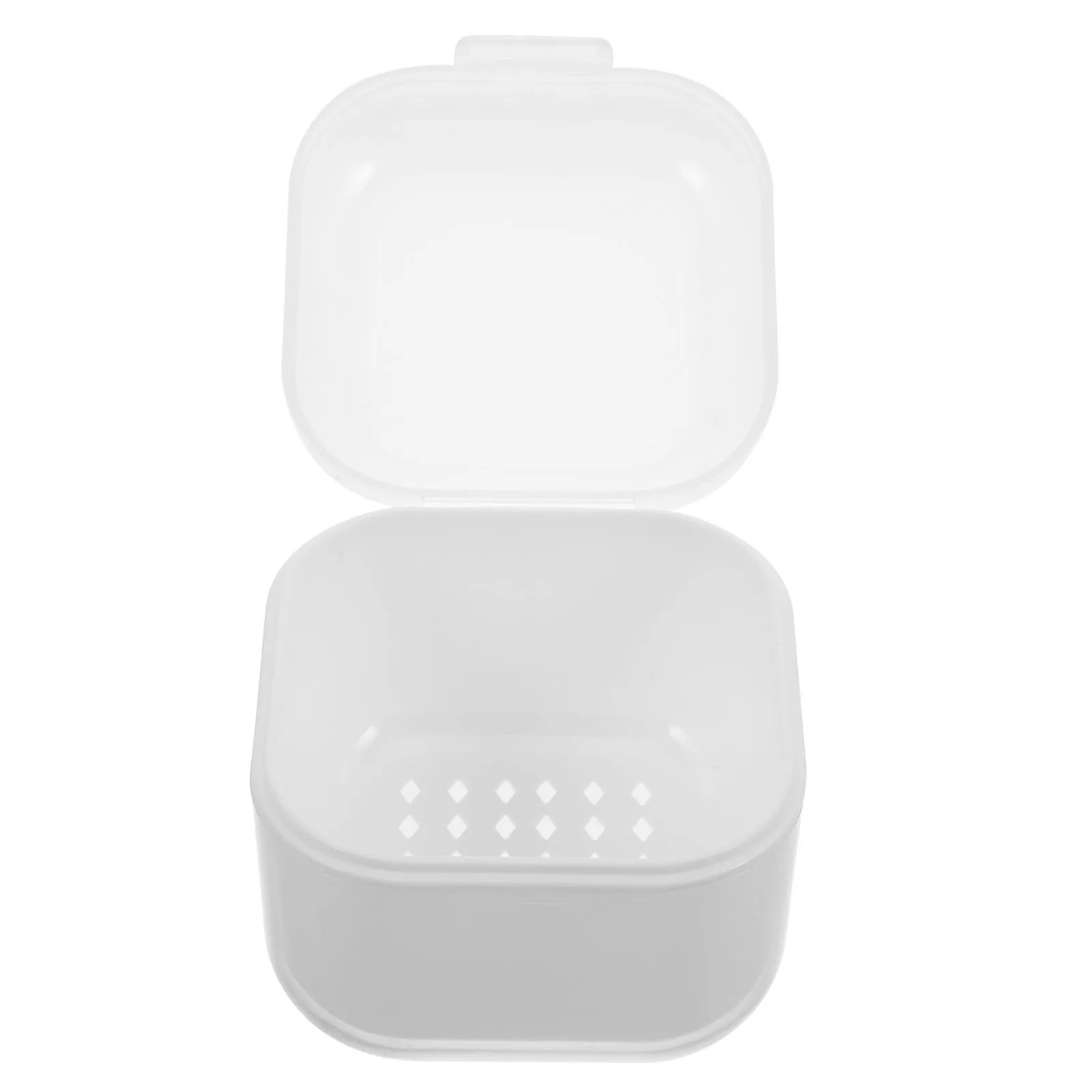 กล่องทำความสะอาดอุปกรณ์ทำเล็บแบบพกพาพร้อมถาดที่ถอดออกได้ กล่องแช่แบบใช้ซ้ำได้สำหรับอุปกรณ์ทำเล็บ อุปกรณ์ทำความสะอาดเล็บ