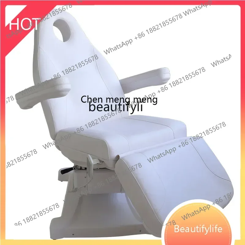 

xz1Electric Beauty Bed Beauty Salon Massage Tattoo Couch High-End Folding Bed Automatic Lifting