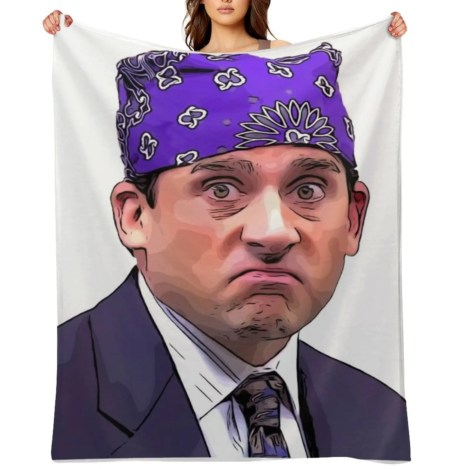 

Prison Mike The Office Throw Blanket for winter For Sofa Thin Blankets For Bed Beautifuls Blankets