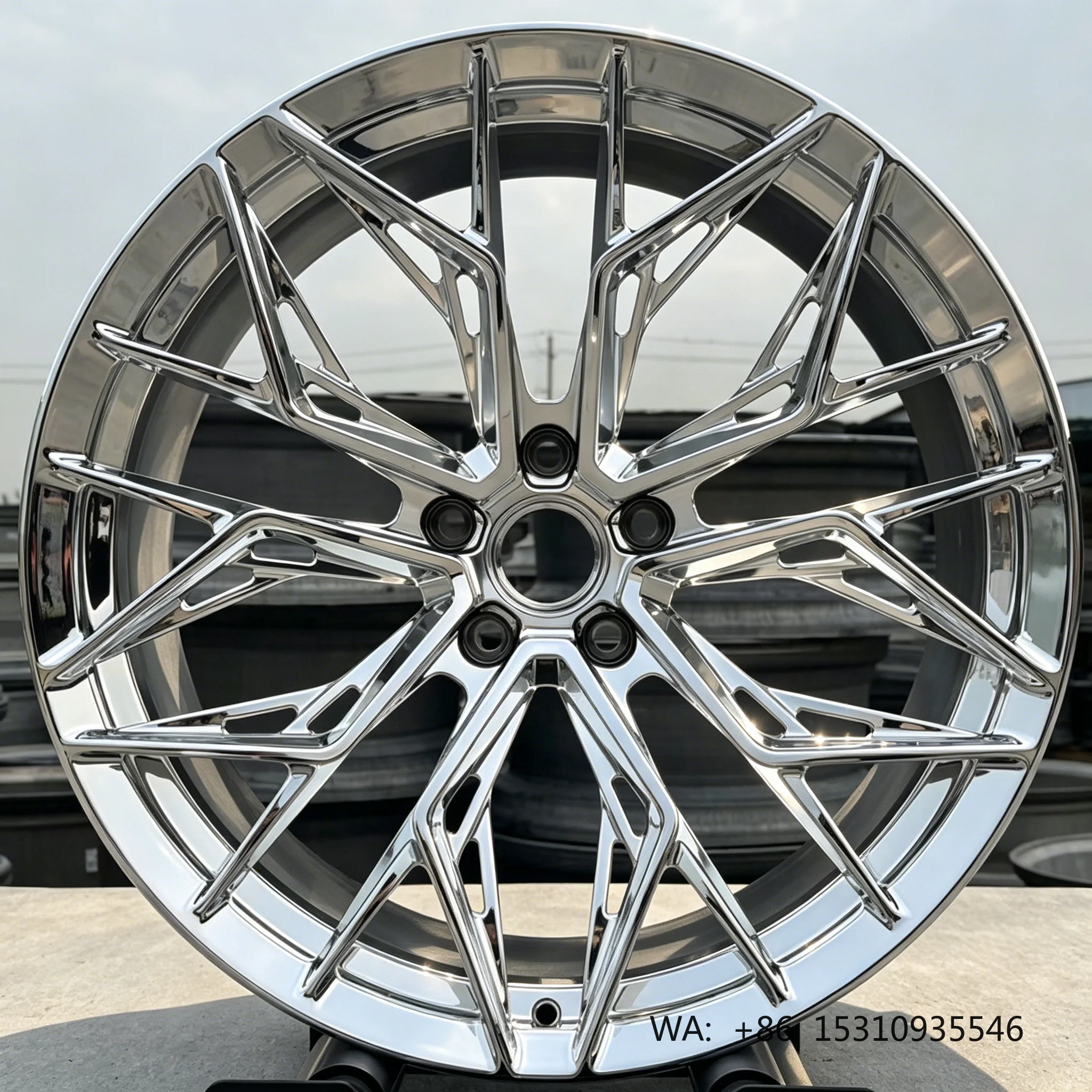 20 Inch 9J Bronze Fully Painted Black Alloy Wheels New 4x4 SUV Pickup Retrofit Rims