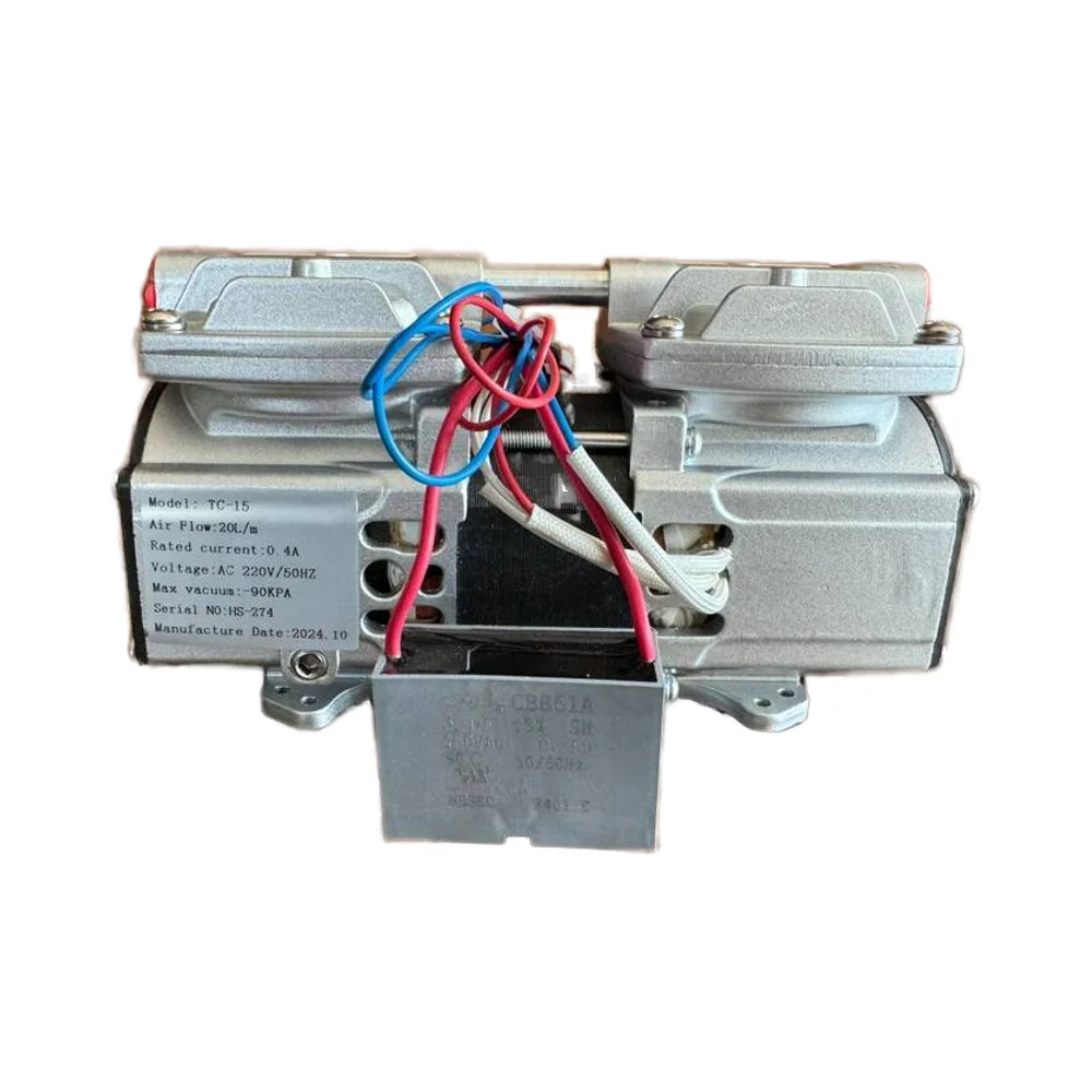 220V Customizable Mini Electric Air Pump 20L/M Oil-less Diaphragm Pump for Autoclave OEM Spare Parts Steam Sterilizer