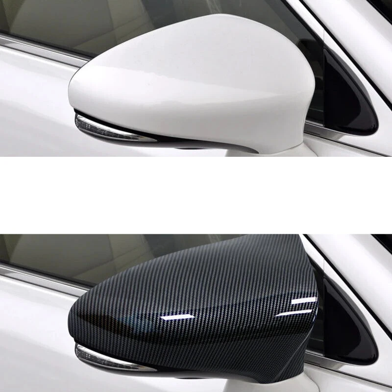 For 2013-2020 Lexus GS GSF ES RC RCF LS IS M Style Carbon Fiber Mirror Cover Cap