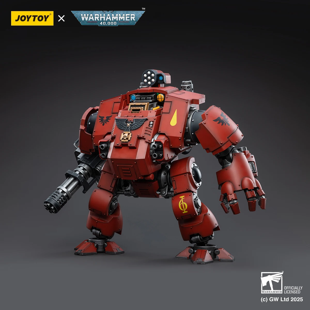 

JOYTOY Warhammer 40K 1/18 Scale Blood Angels Redemptor Dreadnought Action Figure Model Toys For Collection