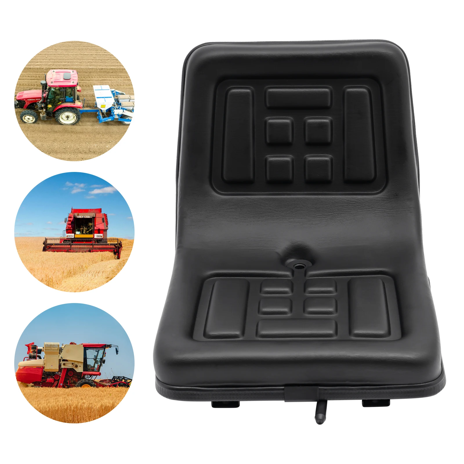 Universal Tractor Seat Forklift Truck Seat Excavator Seat Digger Seat Lawn Mower Seat Replacement Adjustable