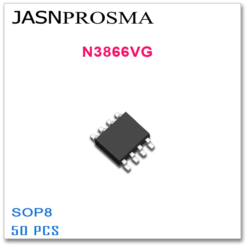 

JASNPROSMA 50 шт. SOP8 N3866VG Высокое качество