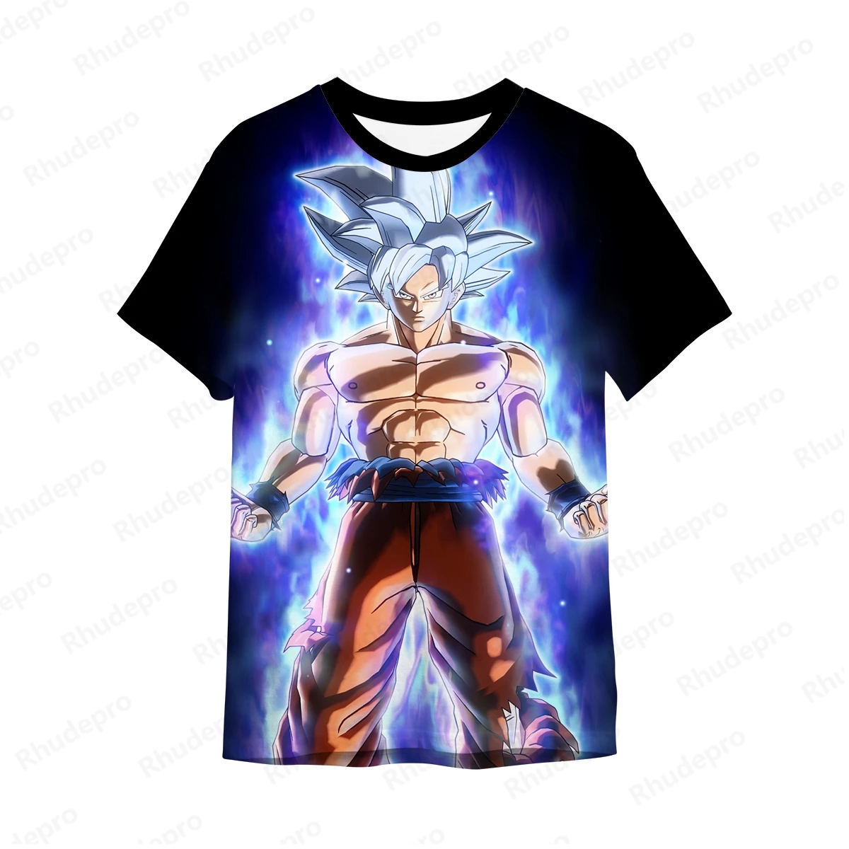 2024 Kids Dragon Ball T-Shirt Boys Girls 3D Printing Sweatshirt Fashion Short Sleeve Spring Summer Goku Veget Pullover