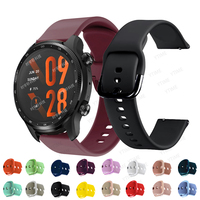 Watchband for TicWatch Pro 3 Ultra GPS/LTE Silicone Strap for TicWatch Pro/3/S/X/GTX/GTH 2 Smartwatch Band Bracelet Accessories
