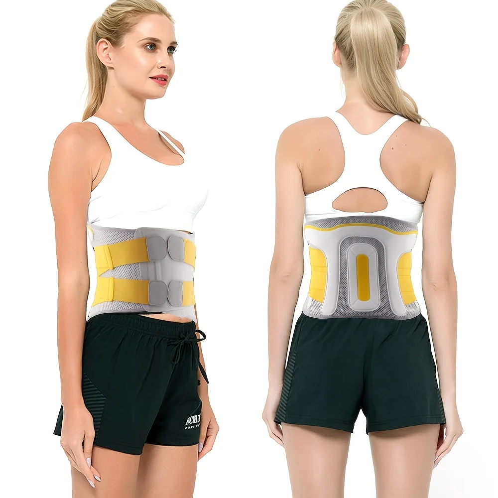 Breathable High-Elastic Compression Waist Belt Adjustable Bionic Support Snug Fit Unisex Home Fitness Tummy Control All Season