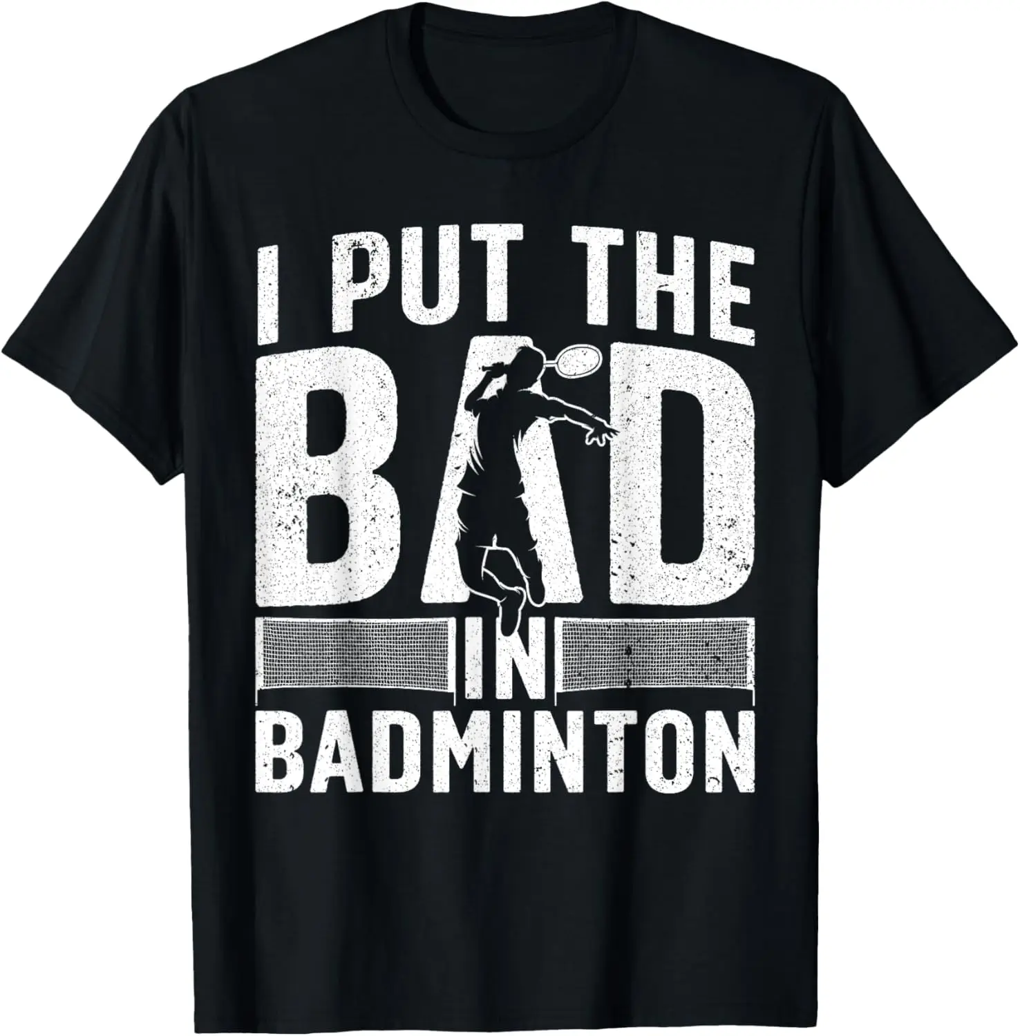

Funny Badminton Design for Men Women Kids Badminton Player T-Shirt Streetwear Clothing Printed T-shirt Camisas