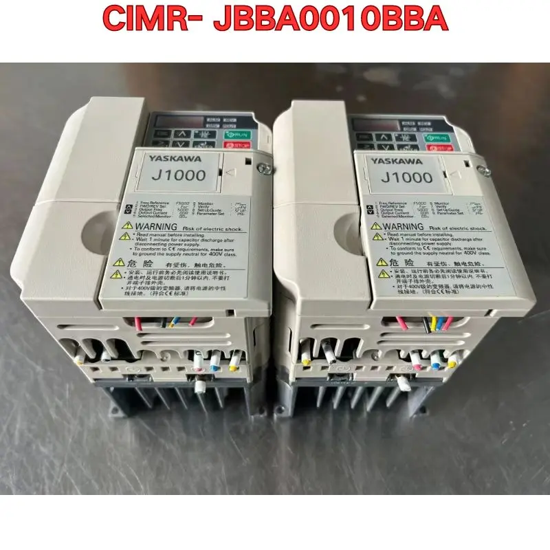 Second-hand disassembled inverter CIMR-JBBA0010BBA function test is normal