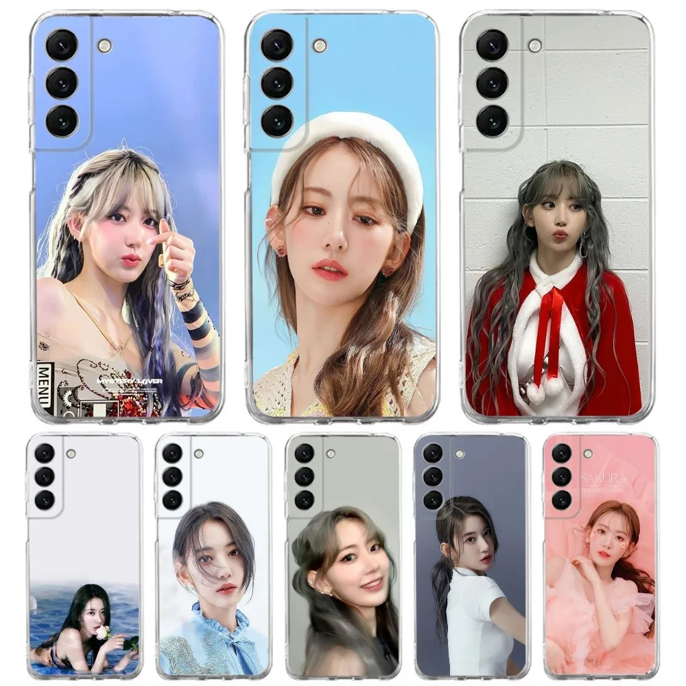 M-Miyawaki Sakura Phone Case Silicone Case For Samsung S30,S23,S21,S22,S20 Ultra,S20 FE lite,S10,S9,S8 PIus Cover Clear