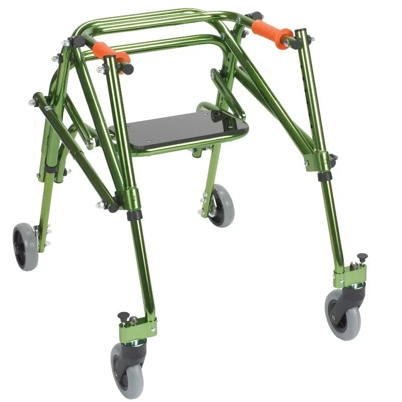Professional Foldable Traction Orthotics Pediatric Post-Cerebral Palsy Special Needs Gait Trainer