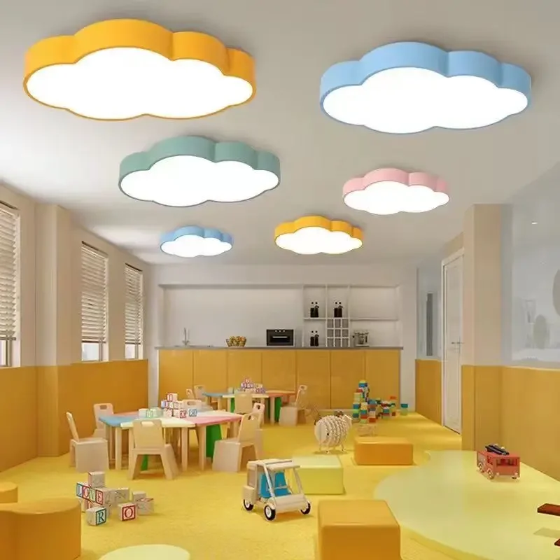 

Cloud Ceiling Light Bedroom Living Room Kids Children Modern Led Decoration Lamp Kitchen Decor Lustres Chandeliers Novelty Home