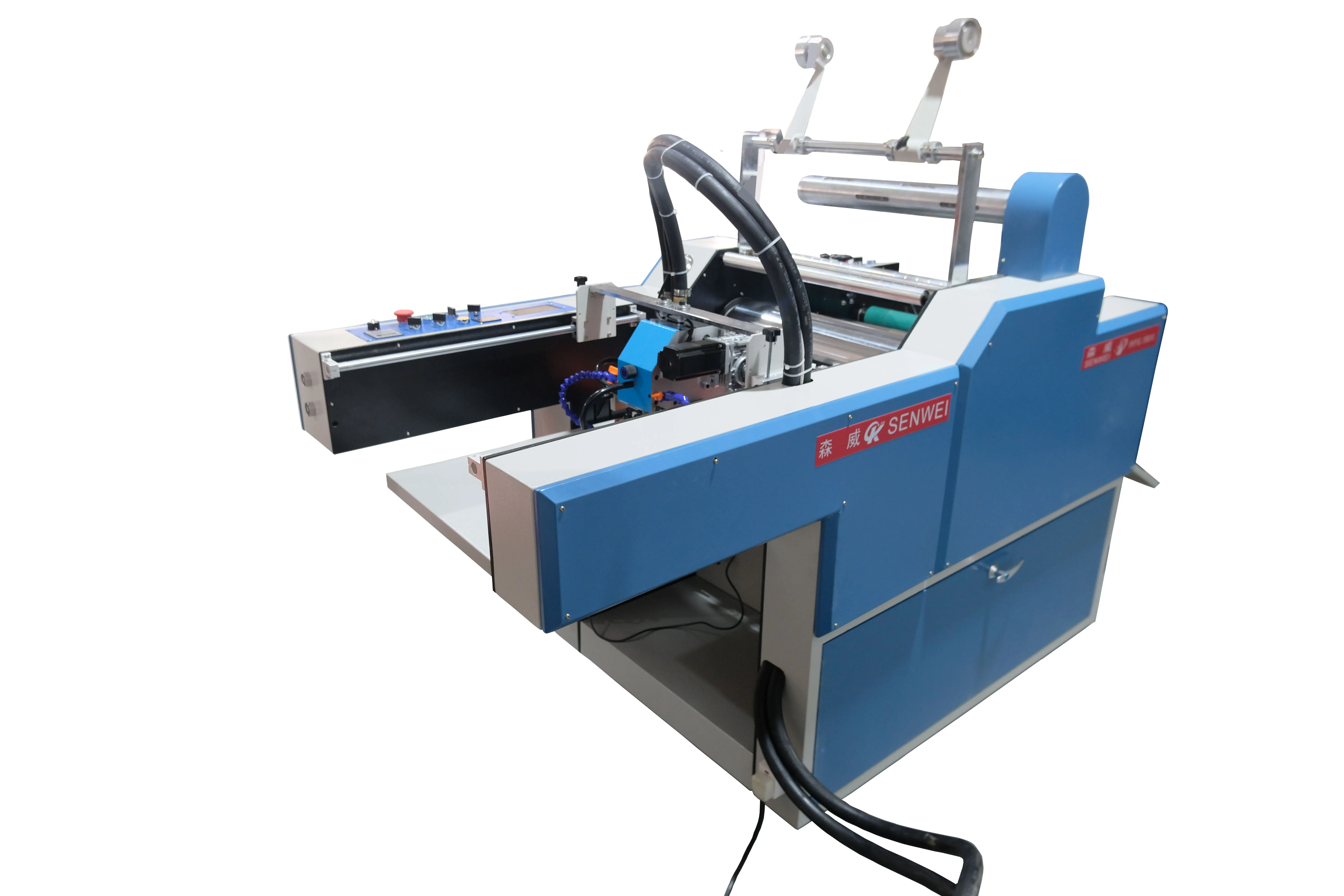Feeding Fast Speed Industrial Oil Heating Laminating Machine