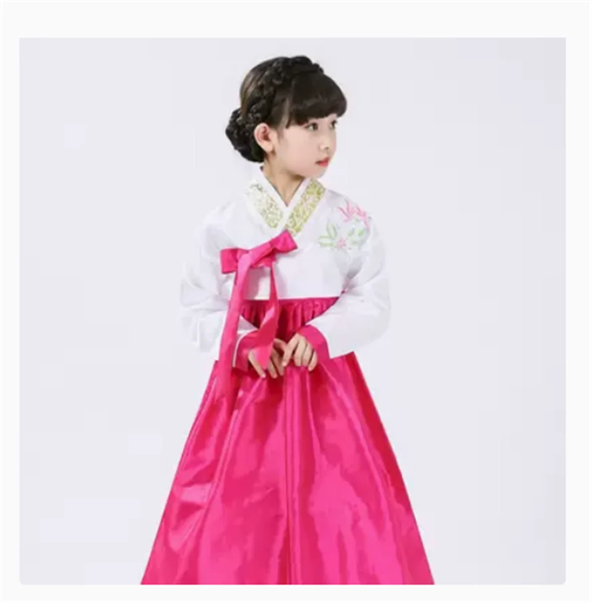 

Korean ethnic group, Korean costume, girl's Korean dance costume, ethnic minority performance costumes