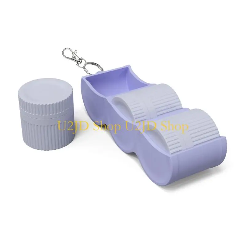 U2JD Silicone Travel Cosmetic Containers Leakproof Portable Squeeze Bottles Multi Color Coded Reusable Toiletry Storage For