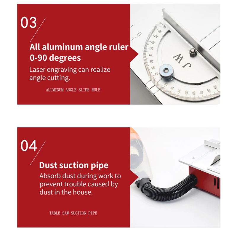 Mini Table Saw Household DIY Cutting Tool Mini Multifunctional Table Cutting Machine Electric Desktop Saws Crafts Cutting Tool