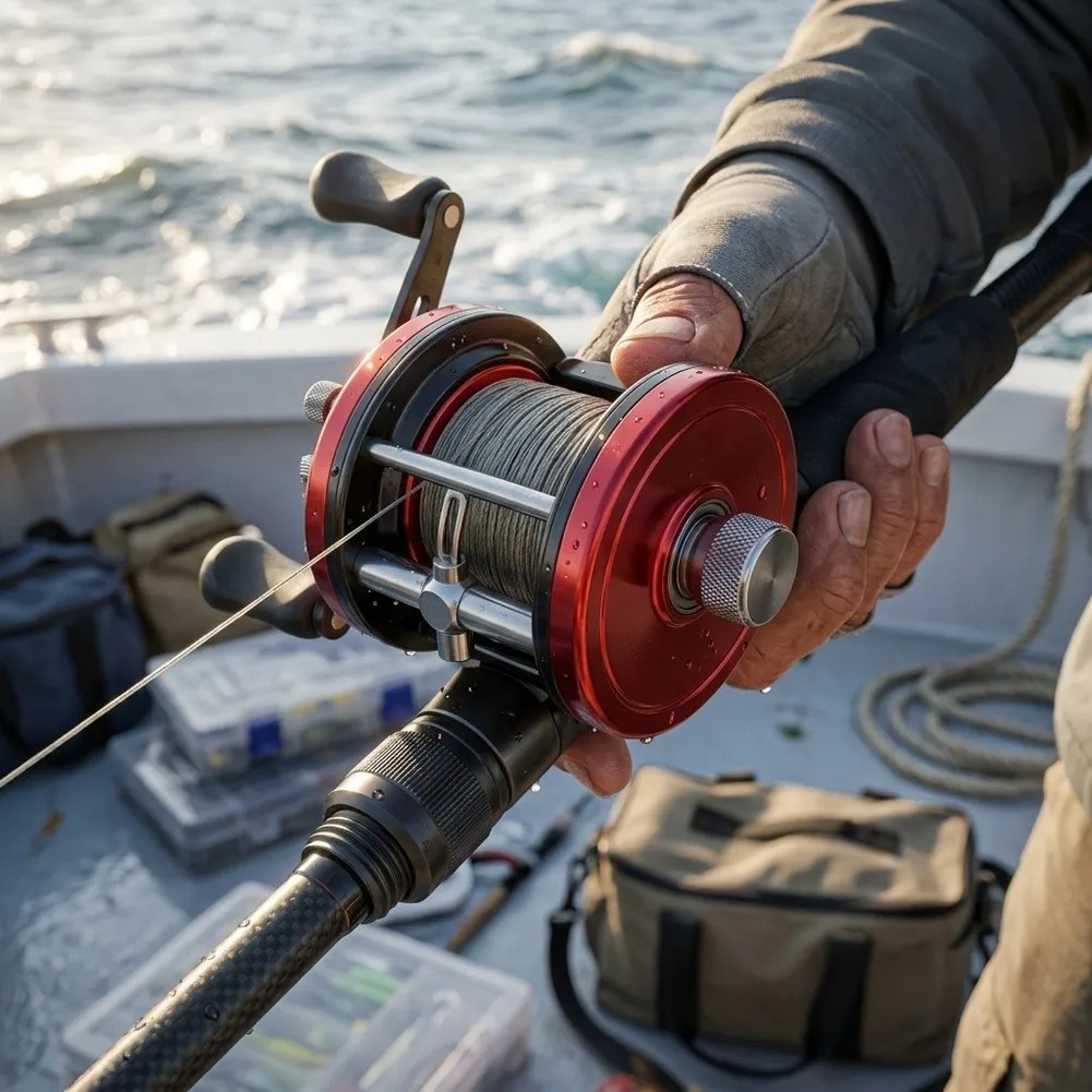 Alloy-Based Long Shaft Spool Compatible with For Abu MAX Reels to Improve Casting Efficiency and Reduce Fatigue Over Time