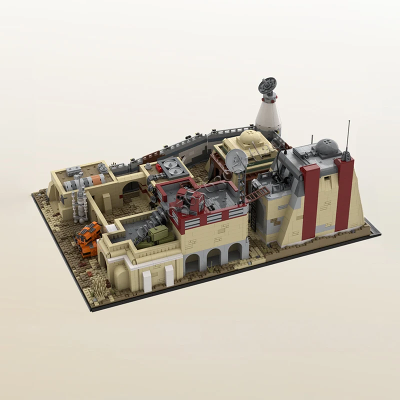 New 4566 PCS MOC Star Battle Defense Base Model Building Blocks Bricks Creative Assembly Educational Toys Popular Birthday Gifts