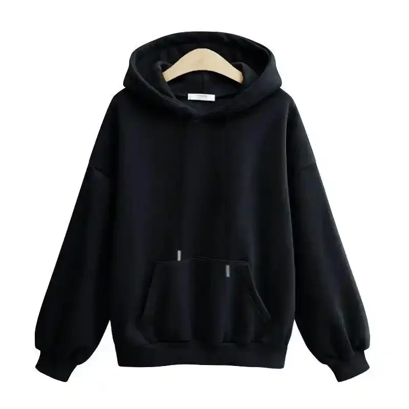 

L NIGO Men's Black Zip Up Hoodie Perfect Autumn Winter Street Wear Casual