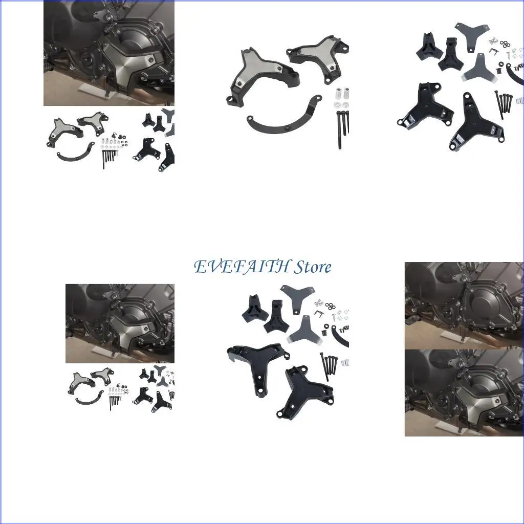 

124b мотоциклевые защитные защитники двигателя рамки Sliders Anti-Crash Crash Pad для MT-09 MT09 Tracer 9 Модифицированные