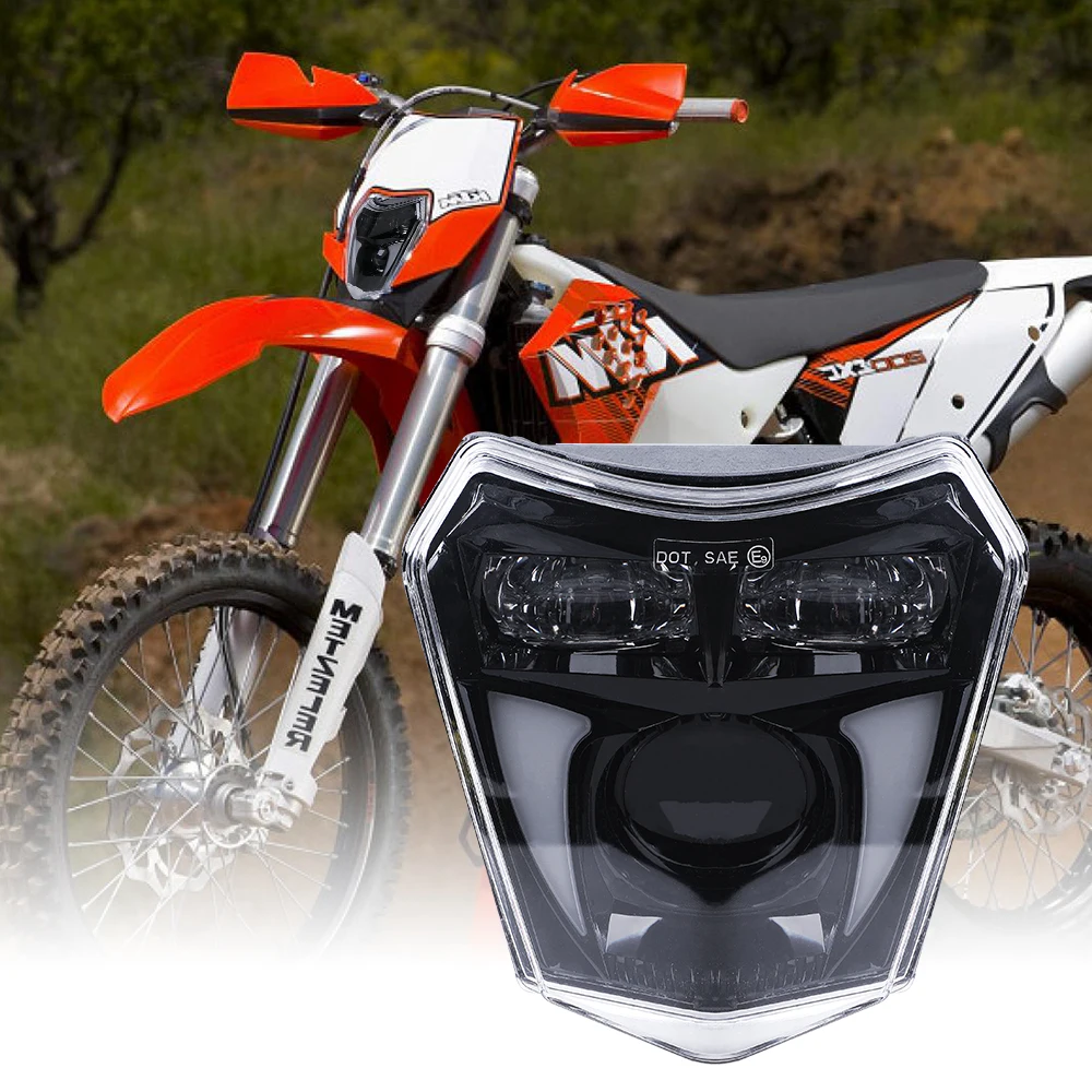 

STLF Loyo 2022 Dual Sport Led Motorcycle Led Motocross Lights Headlight for Sx-F Sx Exc Xc-W Xc-F Wr Drz Klx Kx Yz F Dirt Bi