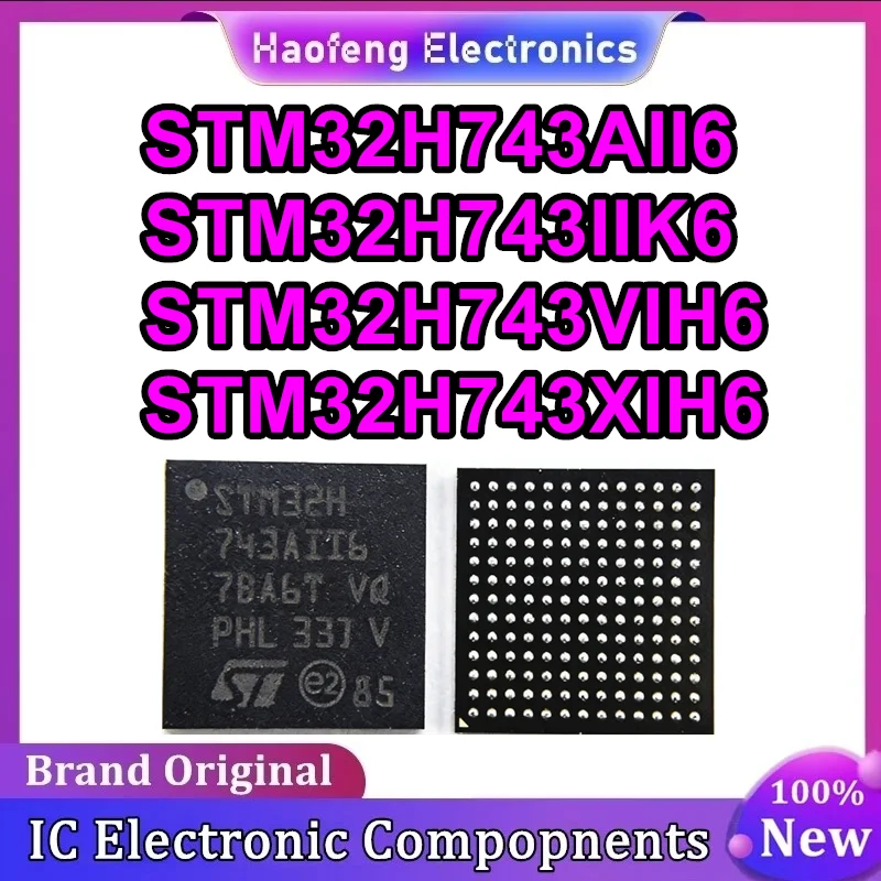 STM32H743AII6 STM32H743IIK6 STM32H743VIH6 STM32H743XIH6 TFBGA  IC Chip 100% New Original in stock