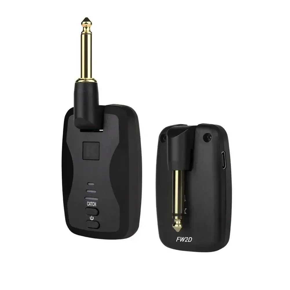 KOKKO FW2D 2.4GHz Wireless Guitar System Transmitter Receiver Rechargeable Wireless Transmitter Guitar Parts & Accessories