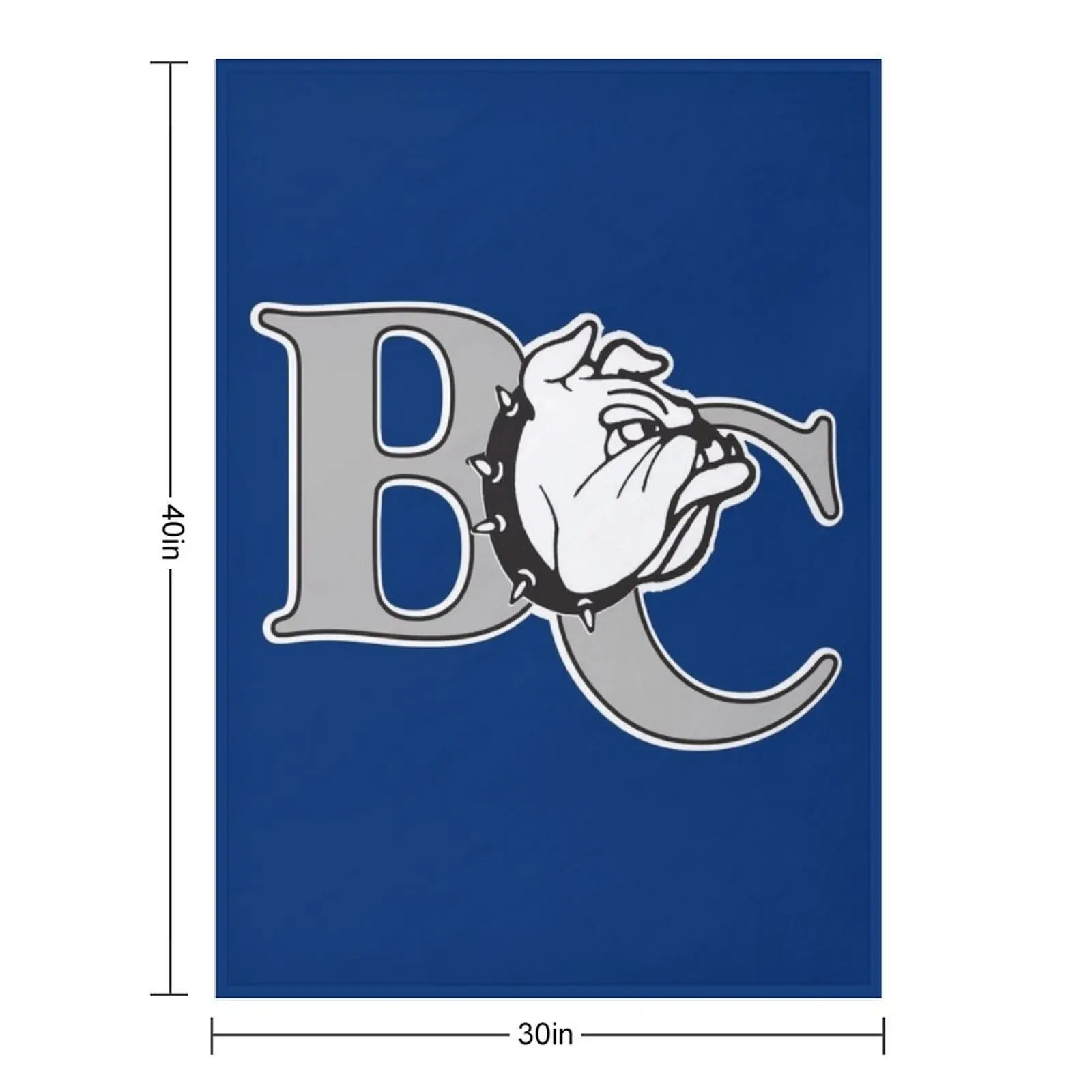The Barton Bulldogs Throw Blanket Loose cosplay anime Decorative Sofas Soft Big Blankets