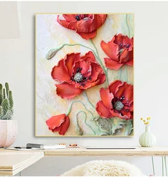 And Prints Wall Pictures For Living Room Decoration Art Scandinavian Flower Poster Home Decor Canvas Painting Wall Art Posters