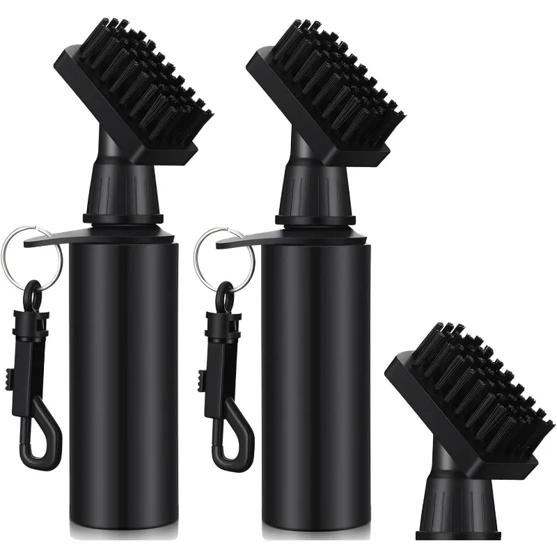 Golf Club Cleaning Brush Portable Groove Tube Cleaner Brush Golf Club Cleaner Tool Spray Bottle Golf Accessories