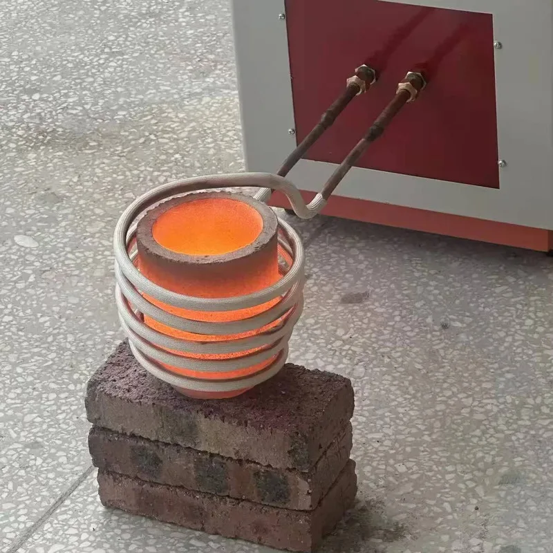 Furnace Melting Silver Gold Brass Copper 220V Single Phase