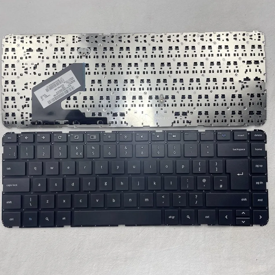 

UK Laptop keyboard For HP Pavilion Chromebook 14-C 14-C000 Series Without Frame UK Layout