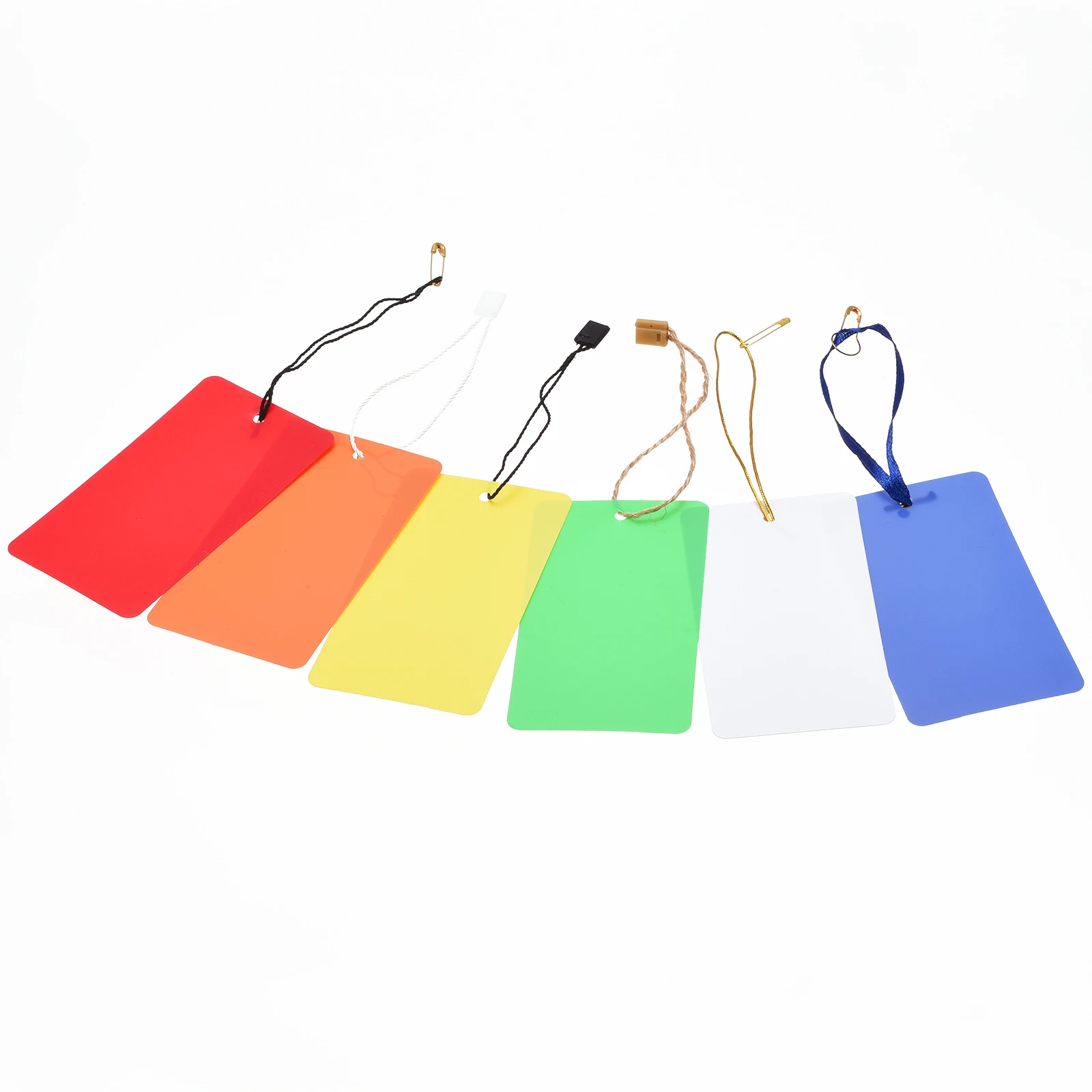 

100Packs Waterproof Wires Plastic Shipping Tags,for Product Identification Tags,Valve Marking,Outdoor Tagging, White