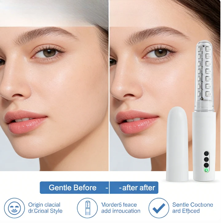 

Фотобиомодулирующее устройство 2-в-1 – Терапевтическая палочка с красным и синим светом для женского вагинального здоровья после родов