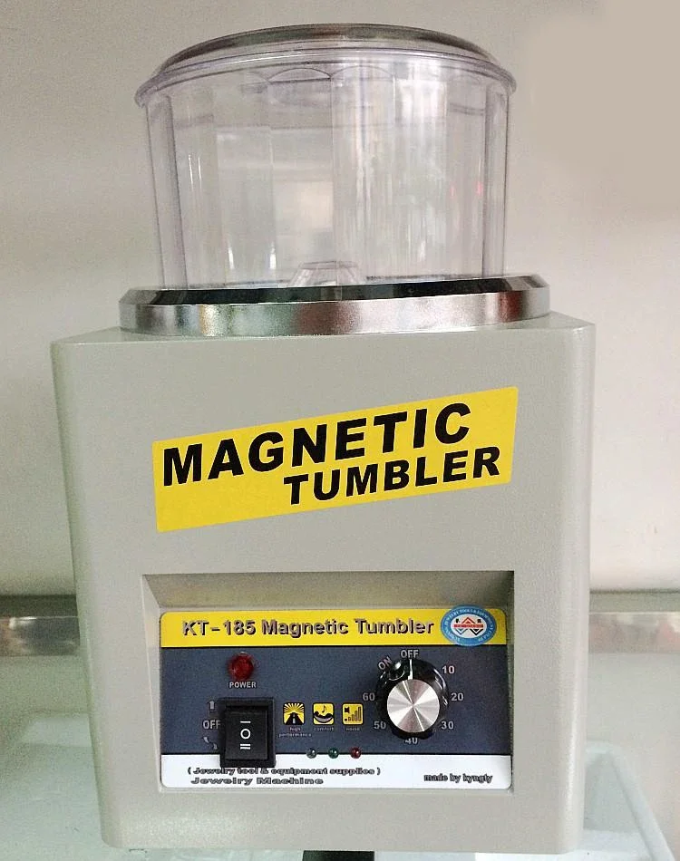 

KT185 Magnetic Tumbler 18cm Jewelry Polisher Finisher Finishing machine