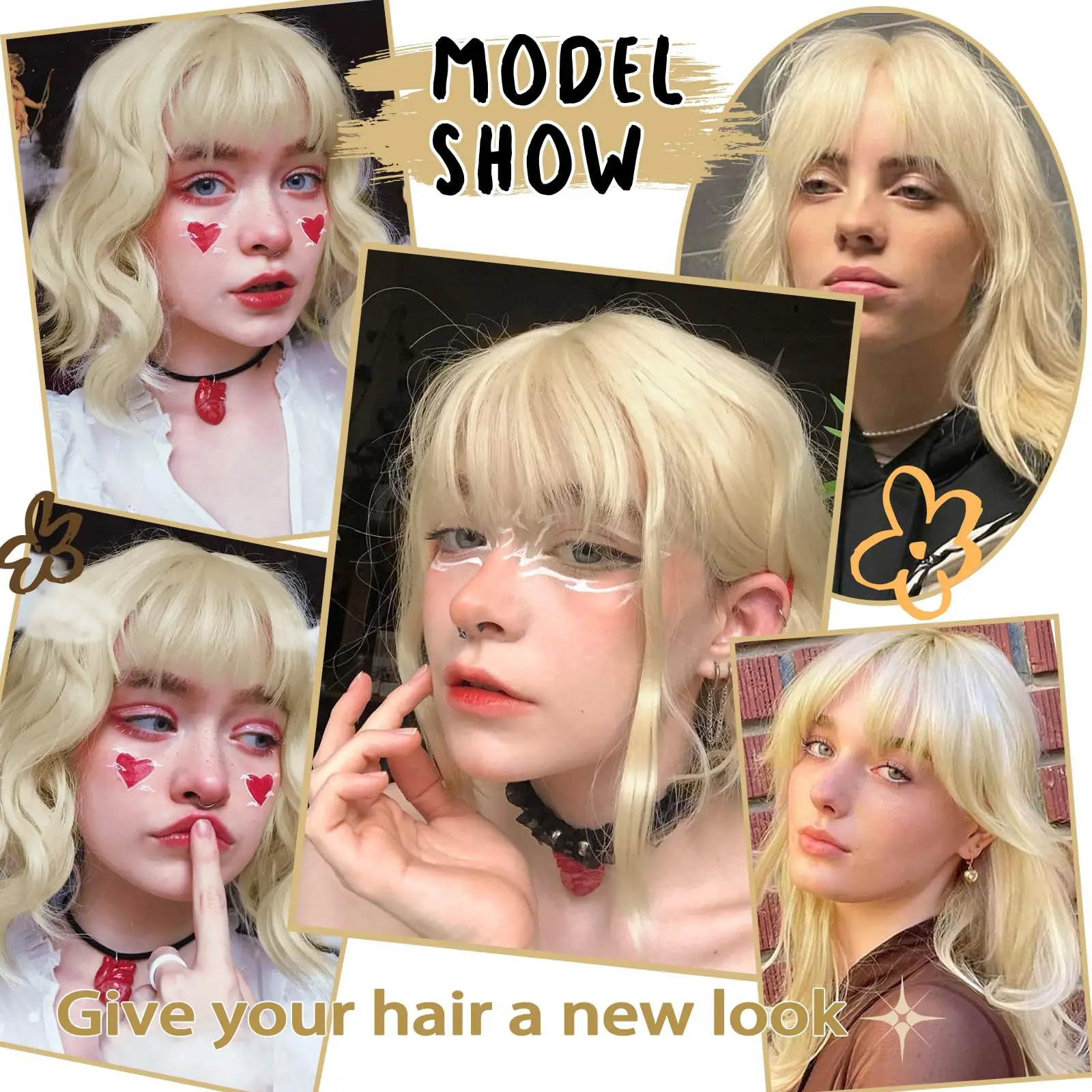 Рисунок 4 - 100% человеческие волосы с челкой