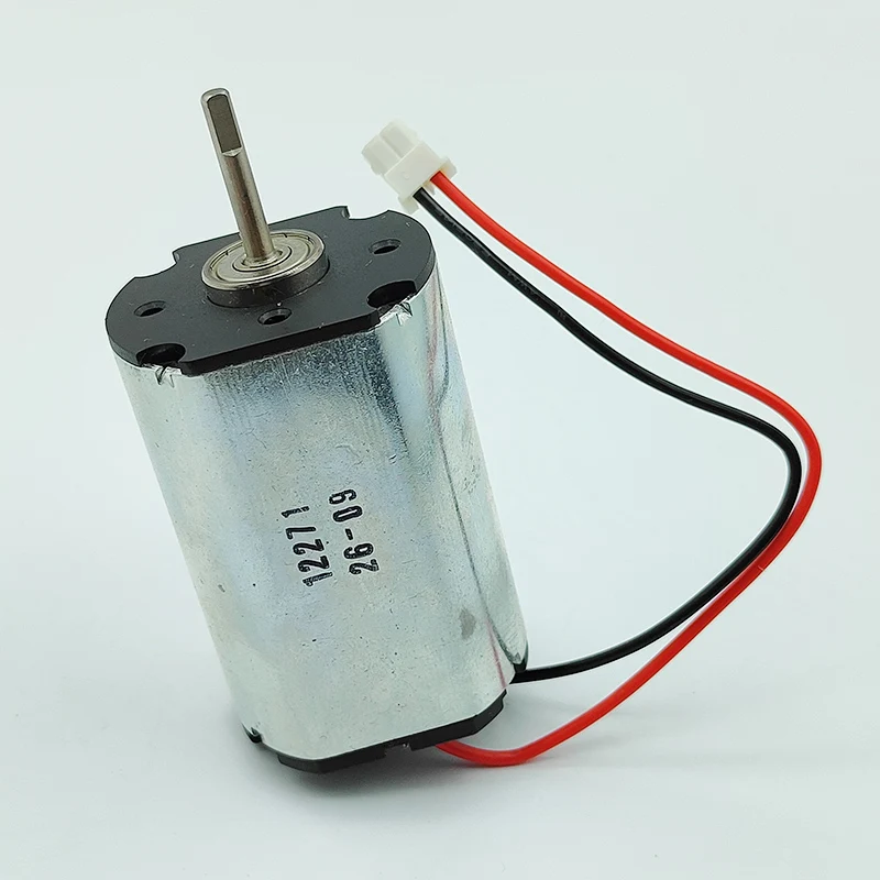 

Large Torque Carbon Brush Motor DC 12V 3713RPM 8-Pole Rotor Front Ball Bearing for Medical Blood Pressure Meter Breath Machine