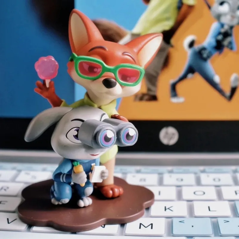 Wonderful Gift for Trendy Toy Lovers, Disney IP Desktop DecorationZootopia Blind Box FigurineBest-Selling Collectible Peripheral